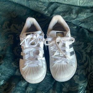 Adidas shell toe boys size 12